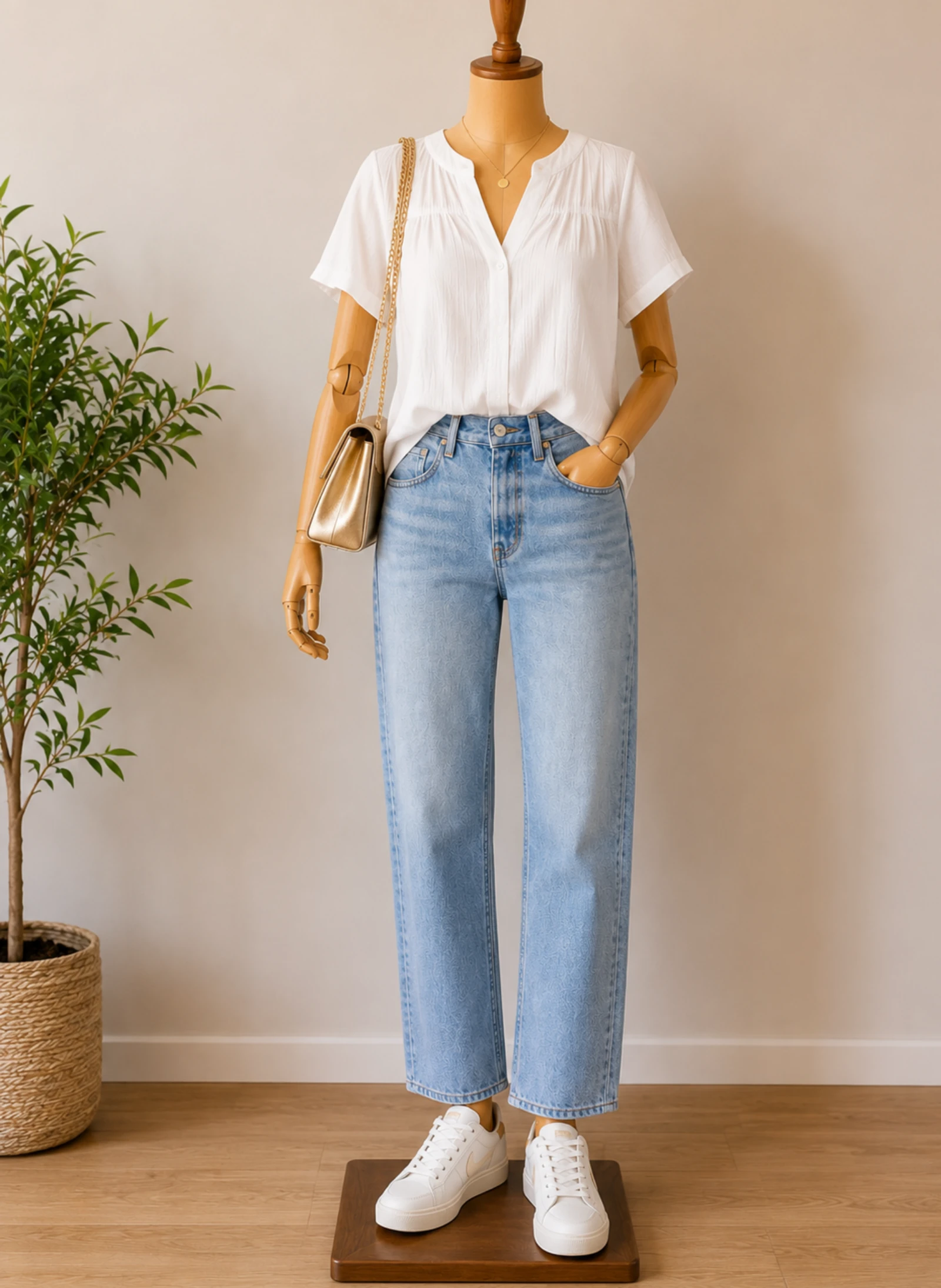 Jeans Levi's 501 TFr40/TUS30 - Azul Claro - Vintage anos 90 - Feito na França - 100% Algodão em OT – photo 3